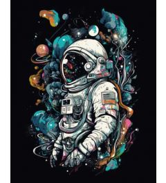 Astronaut Essence Art Print 40x50cm