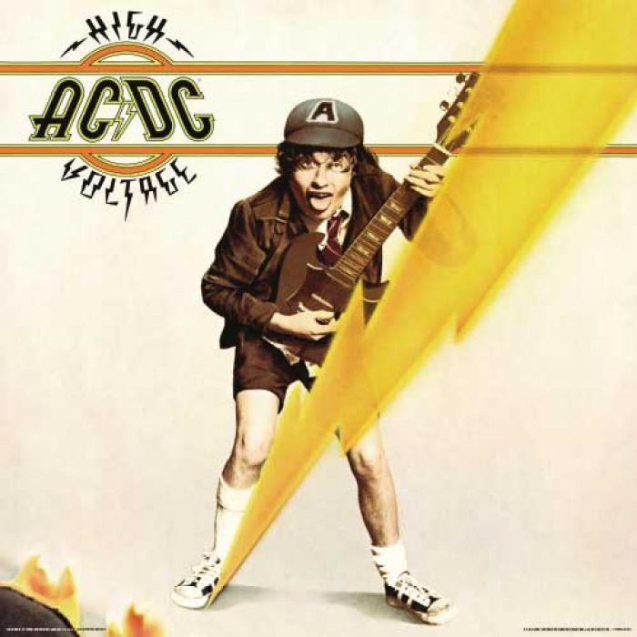 AC/DC High Voltage Album Cover 30.5x30.5cm