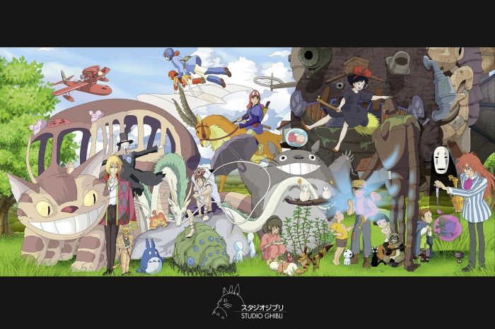 Studio Ghibli Collage Poster 61x91.5cm
