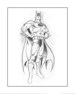 Batman Hero Art Print 40x50cm