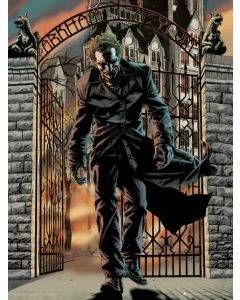 Batman The Joker Released Art Print 30x40cm