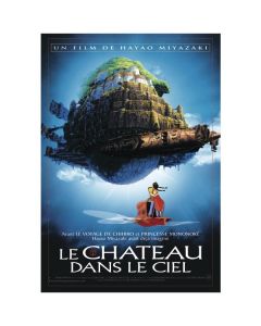 Ghibli Le Chateau Dans le Ciel Poster 68x98cm
