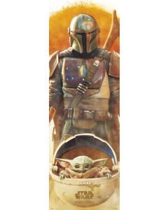 Star Wars The Mandalorian Poster 53x158cm