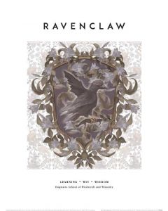 Harry Potter Ravenclaw Crest Art Print 60x80cm