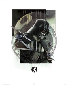 Star Wars Darth Vader & Strikers Art Print 60x80cm