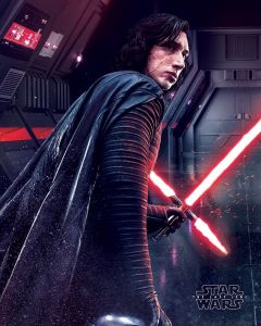 Star Wars The Last Jedi Kylo Ren Rage Poster 40x50cm