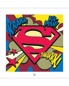 Superman - Pop Art Schild