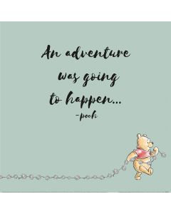 Winnie The Pooh An Adventure Was Going To Happen Art Print 40x40cm