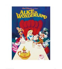 Alice In Wonderland 1989 Art Print 60x80cm
