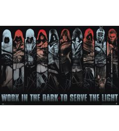 Assassins Creed Work in the Dark Poster 91.5x61cm