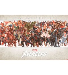 Avengers 60th Anniversary Poster 61x91.5cm