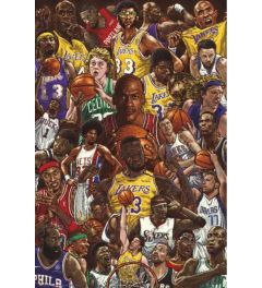 Basketball Superstars Poster 61x91.5cm