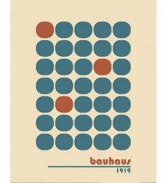 Bauhaus 1919 Art Print 40x50cm