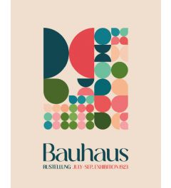 Bauhaus Design Kunstdruk 40x50cm