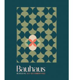 Bauhaus Green Kunstdruk 40x50cm