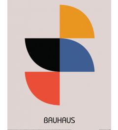 Bauhaus Simple Art Print 40x50cm