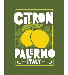 Citron Palermo Italy Art Print 40x50cm
