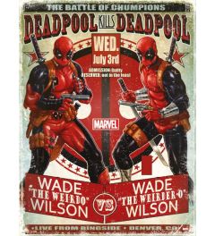 Deadpool Wade vs Wade Art Print 30x40cm