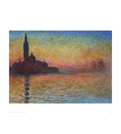 Monet San Giorgio Maggiore By Twil Kunstdruk 60x80cm