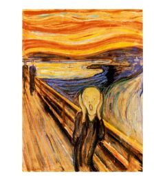 Munch The Scream Kunstdruk 60x80cm