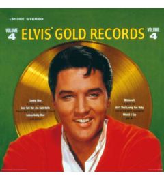 Elvis Presley Gold Record Album Cover 30.5x30.5cm