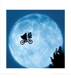 E.T. Moon Art Print 40x40cm