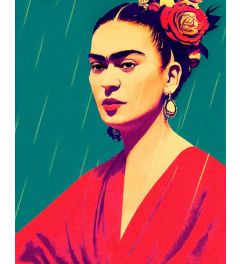 Frida Kahlo Portret Kunstdruk 40x50cm