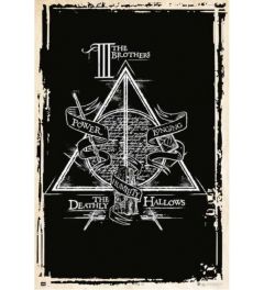 Harry Potter Deathly Hallows Symbol Poster 61x91.5cm