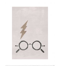 Harry Potter The Boy Who Lived Art Print 30x40cm