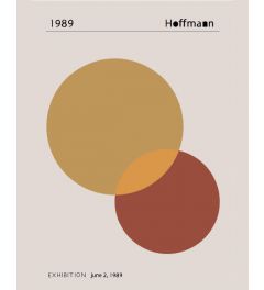 Hoffman 1989 Circles Kunstdruk 40x50cm