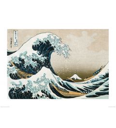 Hokusai Great Wave off Kanagawa Art Print 60x80cm