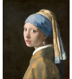 Schilderij Meisje Met De Parel van Johannes Vermeer op maat gemaakt