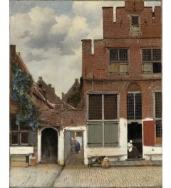 Het straatje de Johannes Vermeer op maat gemaakt