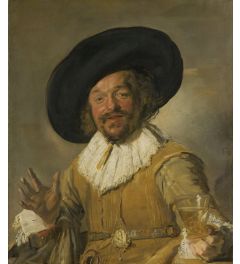 De vrolijke drinker van Frans Hals op maat gemaakt
