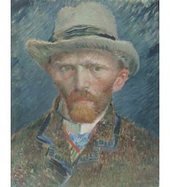 Zelfportret van Vincent van Gogh op maat gemaakt