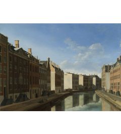 Gezicht op de Gouden Bocht in de Herengracht van Gerrit Adriaensz. Berckheyde op maat gemaakt