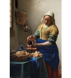 Het Melkmeisje van Johannes Vermeer 61x91,5cm