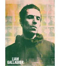 Liam Gallagher Polaroids Art Print 30x40cm