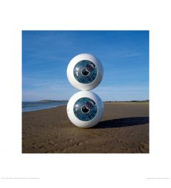 Pink Floyd Pulse Eyeballs Art Print 40x40cm