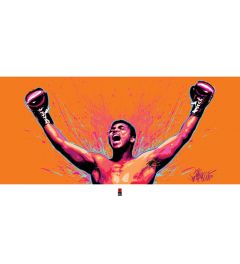 Muhammad Ali Loud Art Print 60x80cm