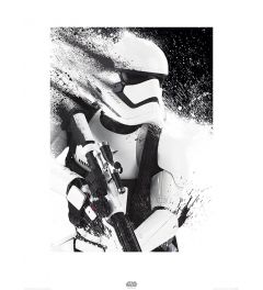 Star Wars Stormtrooper Paint Art Print 60x80cm