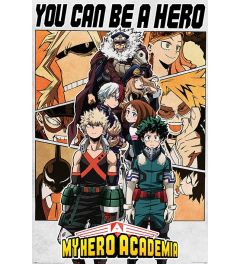 My Hero Academia Be a Hero Poster 61x91.5cm