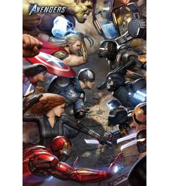 Avengers Gamerverse Face Off Poster 61x91.5cm