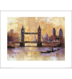 Tower Bridge - Londen Poster 50x40cm