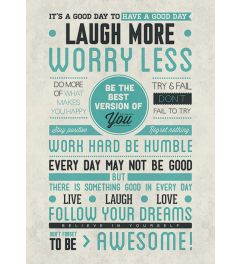 Be Awesome Poster 100x140cm