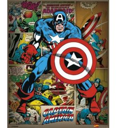 Marvel Comics - Captain America - Retro