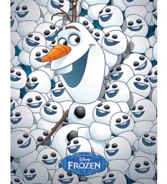 Frozen Olaf En Baby Olafs Poster 40x50cm