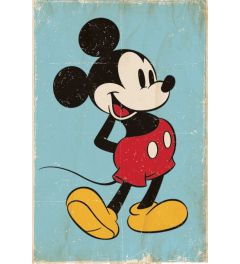 Mickey Mouse Retro Poster 61x91.5cm