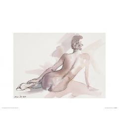 Ballet Zaterdag Art Print Aimee Del Valle 30x40cm