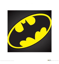 Batman Logo Print 40x40cm